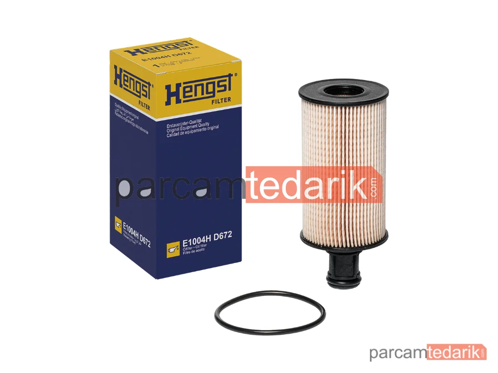HENGST E1004HD672 | Yağ Filtresi — Land Rover Defender Station Wagon, Land Rover Defender Van, Land Rover Range Rover IV
