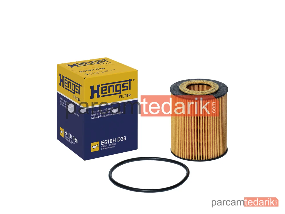 HENGST E610HD38 | Yağ Filtresi — Opel Astra G Coupe, Opel Astra G Hatchback, Opel Astra G Sedan
