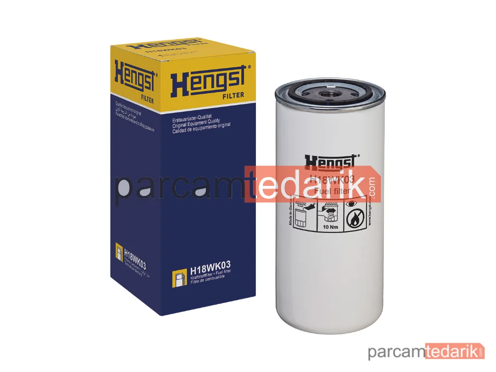 HENGST H18WK03 | Yakıt Filtresi — Volvo 7700, Volvo FH12, Volvo FL