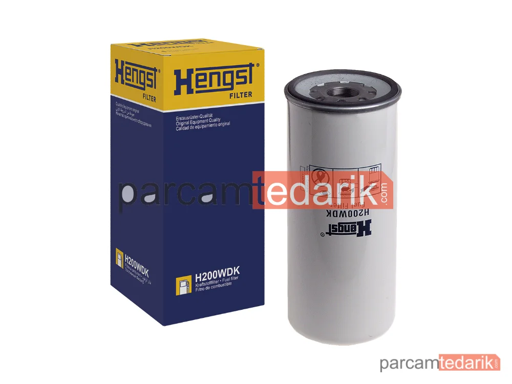 HENGST H200WDK | Yakıt Filtresi — Volvo 8300, Volvo 9300, Volvo 9400