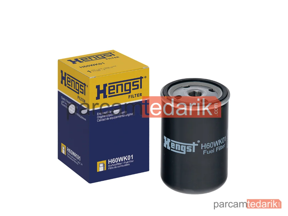 HENGST H60WK01 | Yakıt Filtresi — AGCO DT Series, Deutz-FAHR Agroplus, Deutz-FAHR Agrostar
