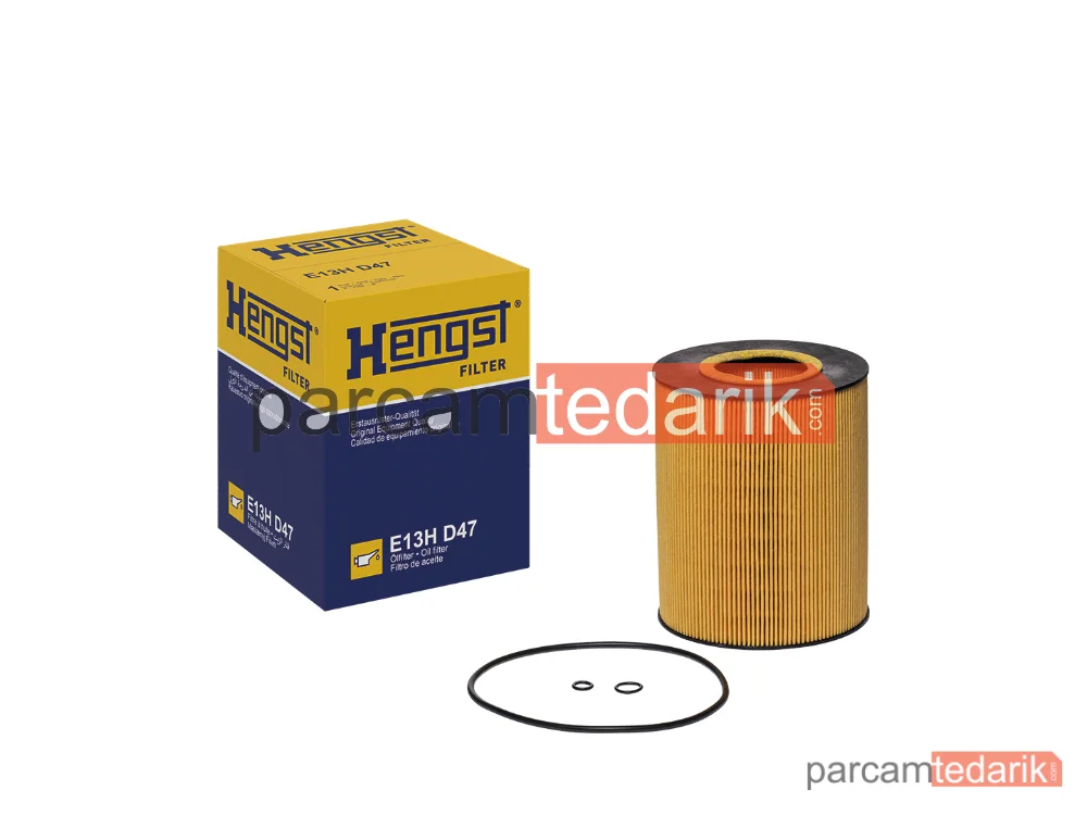 HENGST E13HD47 | Yağ Filtresi — MAN E2000, MAN F2000, MAN HOCL