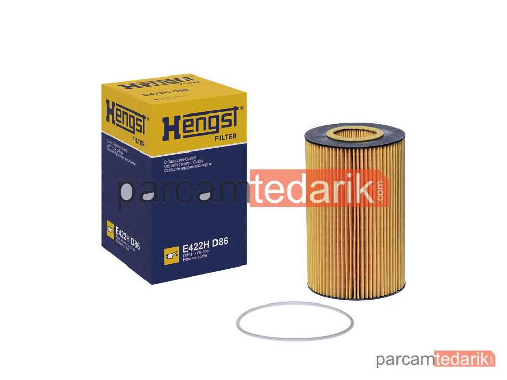 HENGST E422HD86 | Yağ Filtresi — MAN TGS I