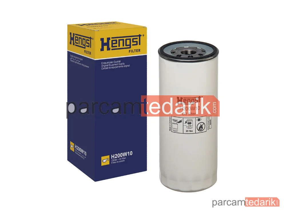 HENGST H200W10 | Yağ Filtresi — Volvo 7700, Volvo B10, Volvo B12