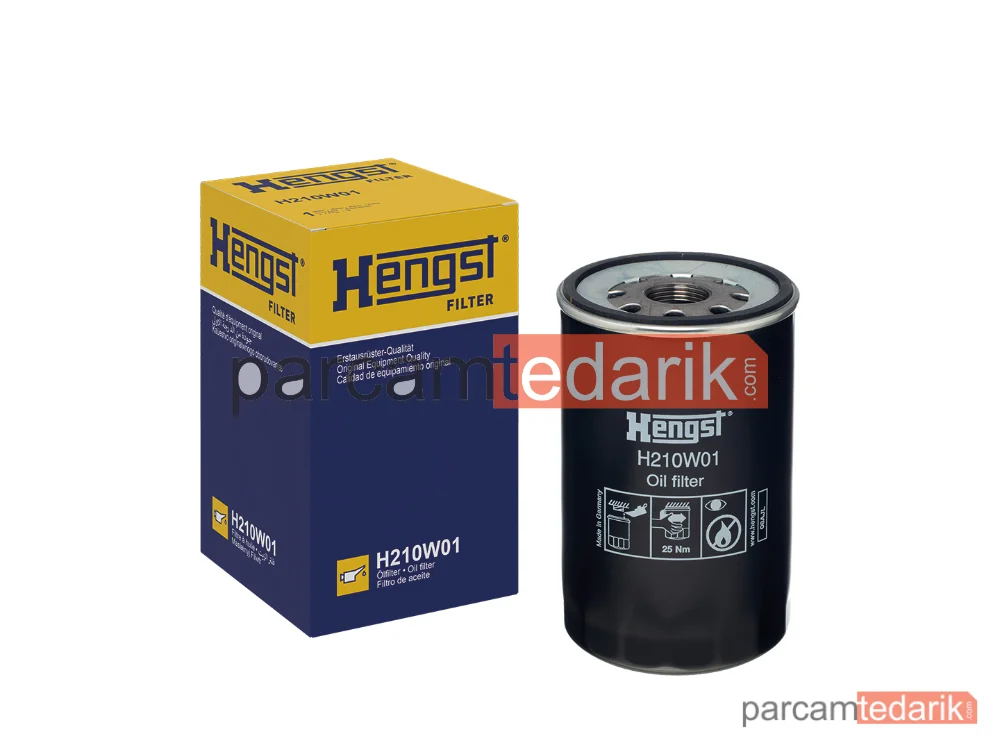 HENGST H210W01 | Yağ Filtresi — MAN EL, MAN HOCL, MAN L2000