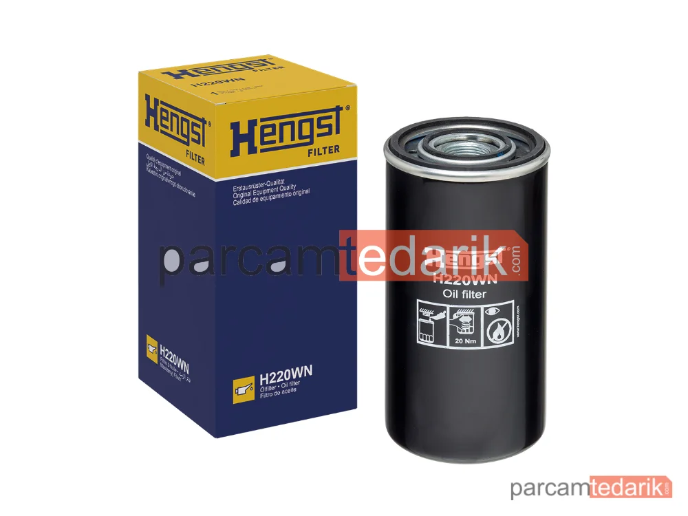 HENGST H220WN | Yağ Filtresi