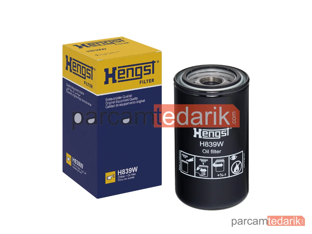 HENGST H839W | Yağ Filtresi