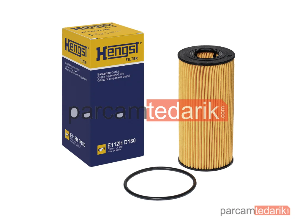 HENGST E112HD180 | Yağ Filtresi — Nissan Interstar Minibüs/Otobüs, Nissan Interstar Panelvan/Van, Nissan Interstar Platform şasi