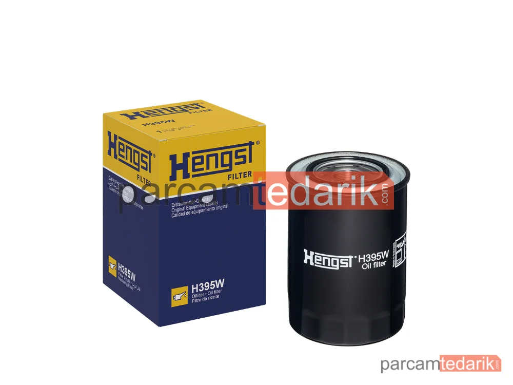 HENGST H395W | Yağ Filtresi — FUSO Canter VII, Mitsubishi Canter VI, Mitsubishi Pajero II