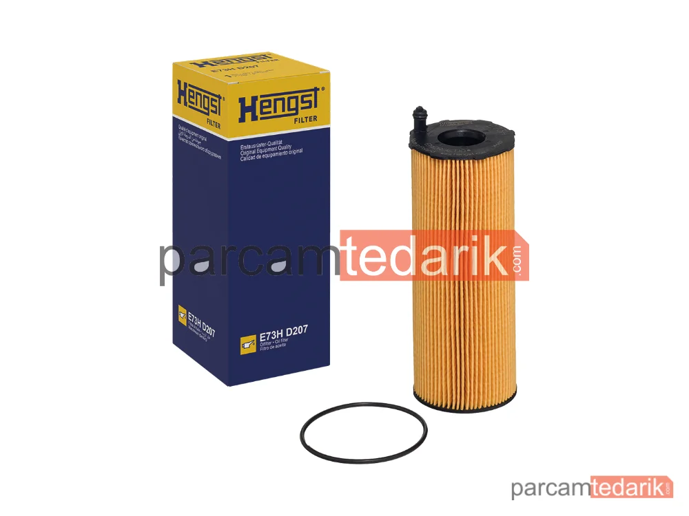 HENGST E73HD207 | Yağ Filtresi — Audi A4 Allroad B8, Audi A4 B7, Audi A4 B7 Avant