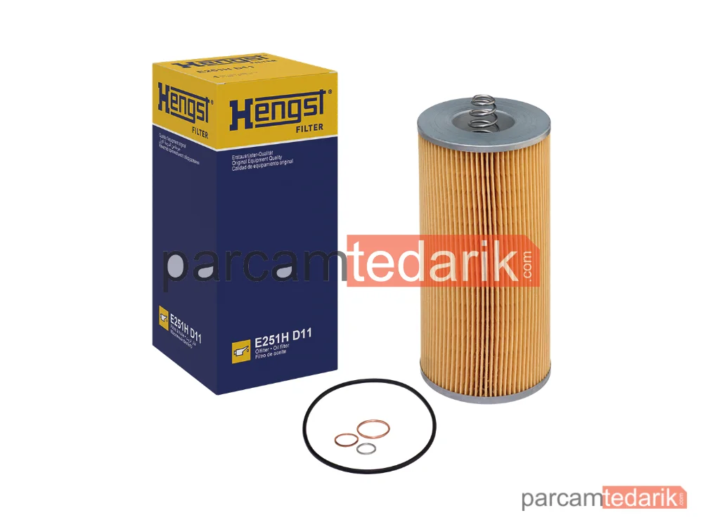 HENGST E251HD11 | Yağ Filtresi — MAN HOCL, MAN LION´S CITY, MAN LION´S Classic