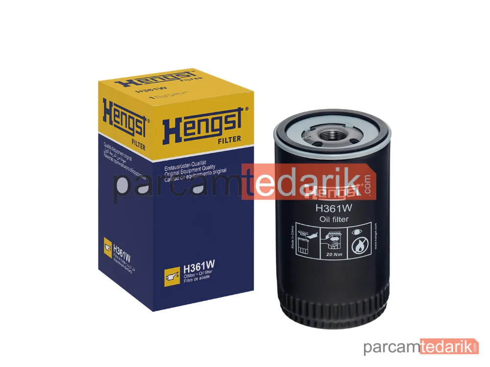 HENGST H361W | Yağ Filtresi