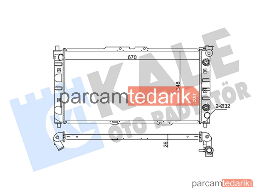 342015 | Su Radyatörü — Mazda 323 F V