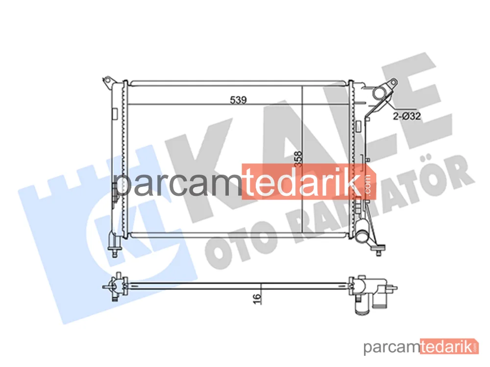 342035 | Su Radyatörü — Mini Cabrio