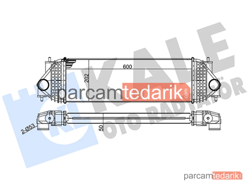 342365 | Turbo Radyatörü — Suzuki Grand Vitara II