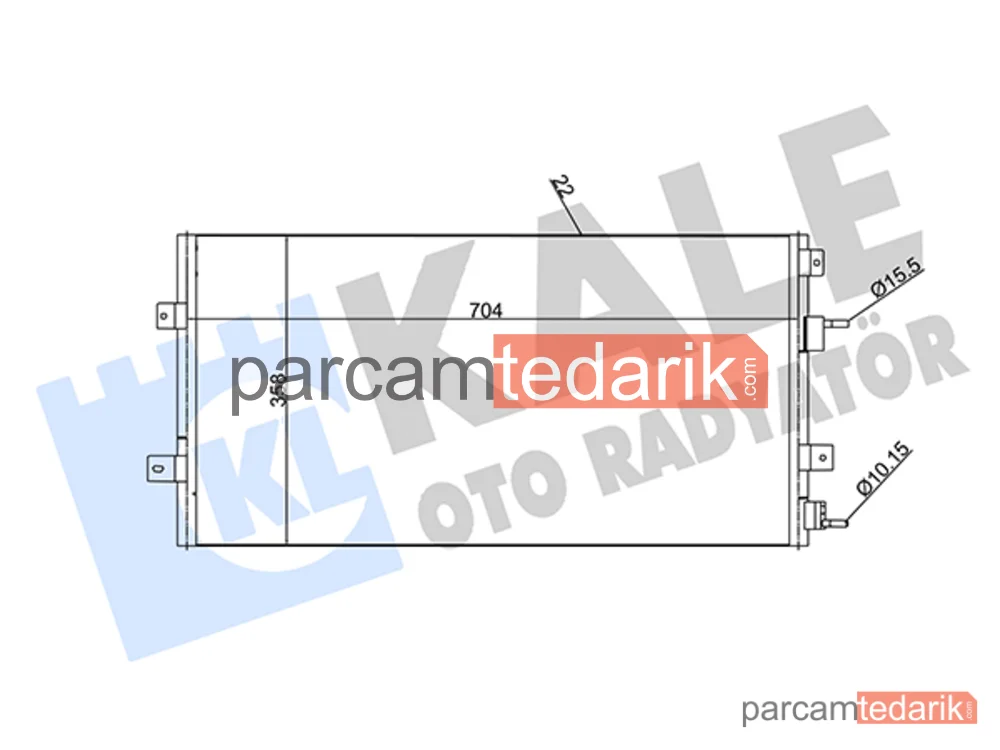 342420 | Klima Kondenseri — Chrysler 300M