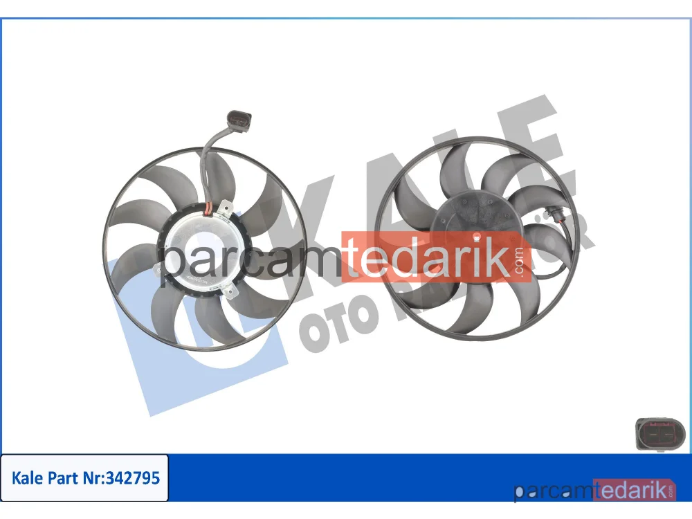 342795 | Soğutma Fanı — Audi TT, VW Passat B7, Audi A1