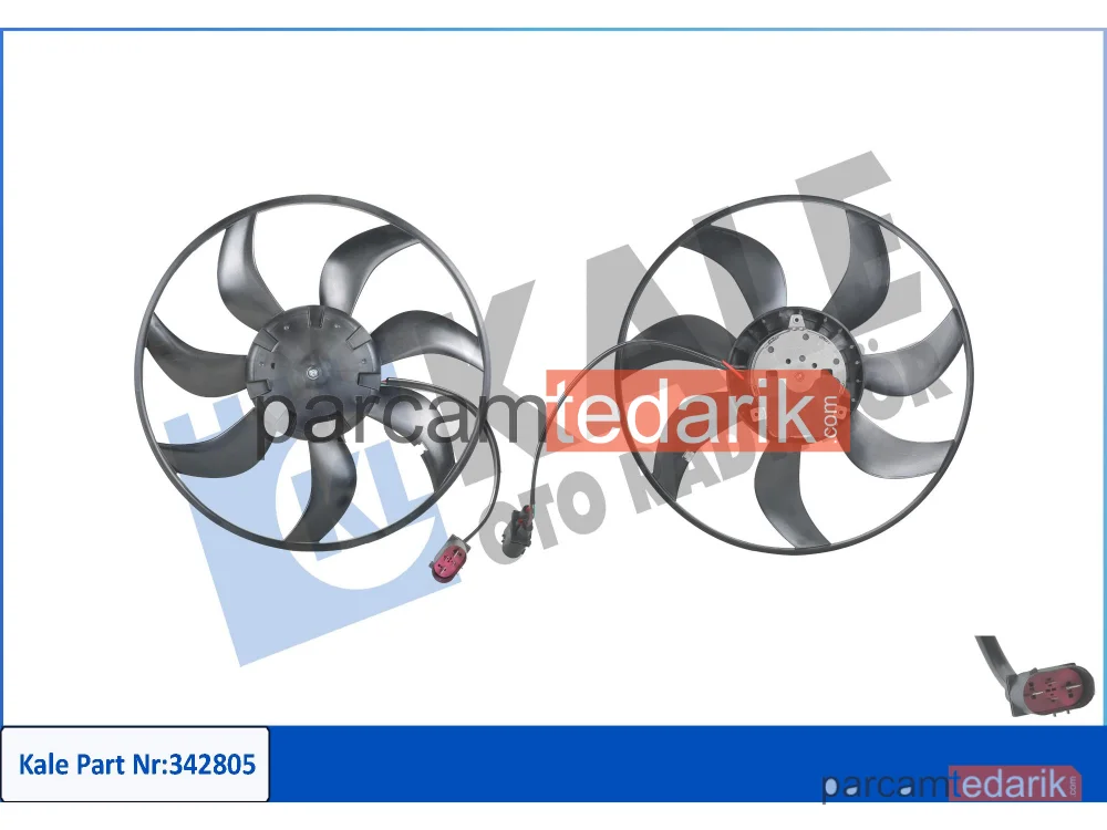 342805 | Soğutma Fanı — Audi A3, VW Golf VII