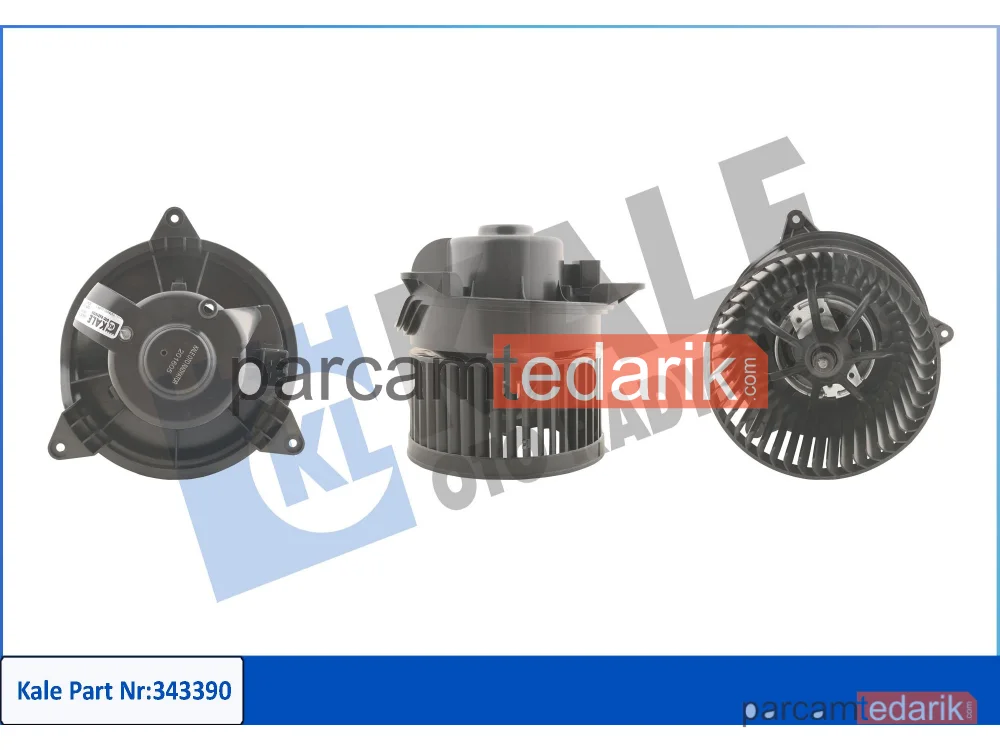343390 | Kalorifer Fan Motoru — Ford Focus I, Ford Mondeo III, Ford Tourneo Connect