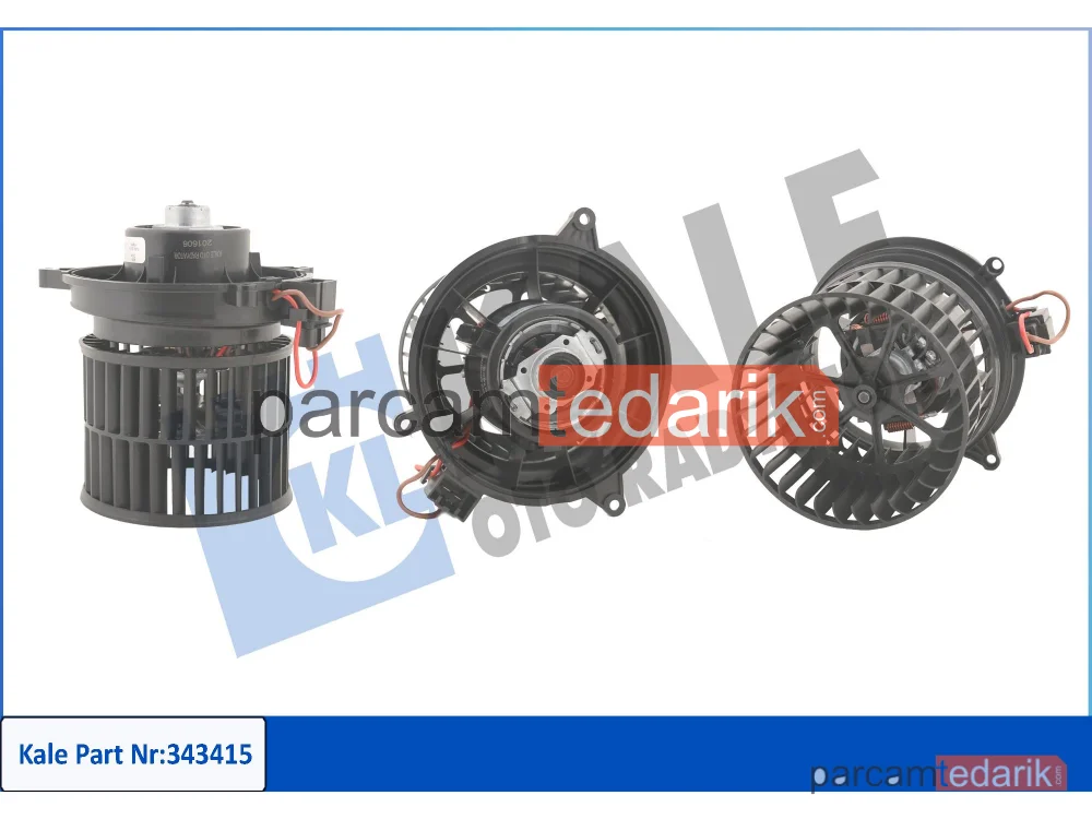 343415 | Kalorifer Fan Motoru — Ford Fusion, Ford Fiesta V