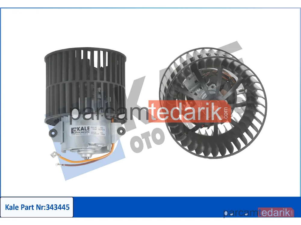 343445 | Kalorifer Fan Motoru — Opel Astra F Cabrio, Opel Astra F Classic Hatchback, Opel Astra F Classic Sedan