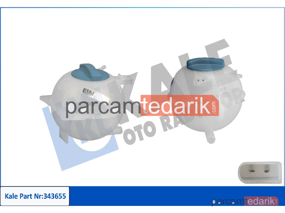 Radyatör Ek Deposu — VW Polo, VW Polo III - 343655