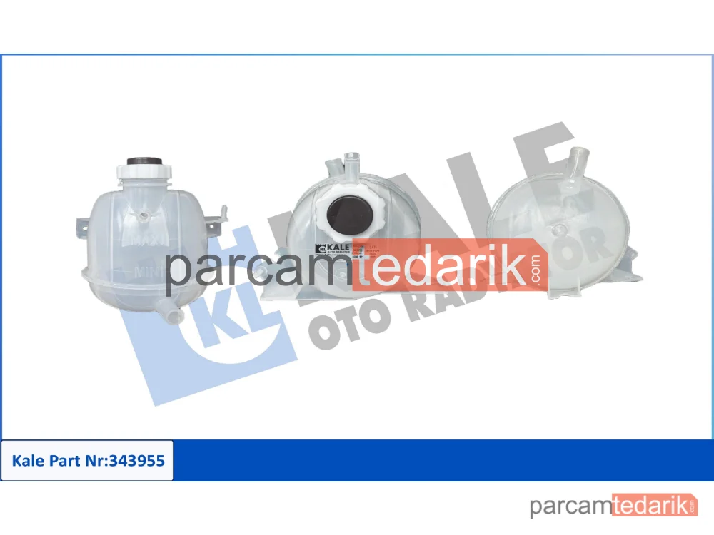 Radyatör Ek Deposu — Renault Kangoo, Renault Kangoo Express, Renault Clio II - 343955