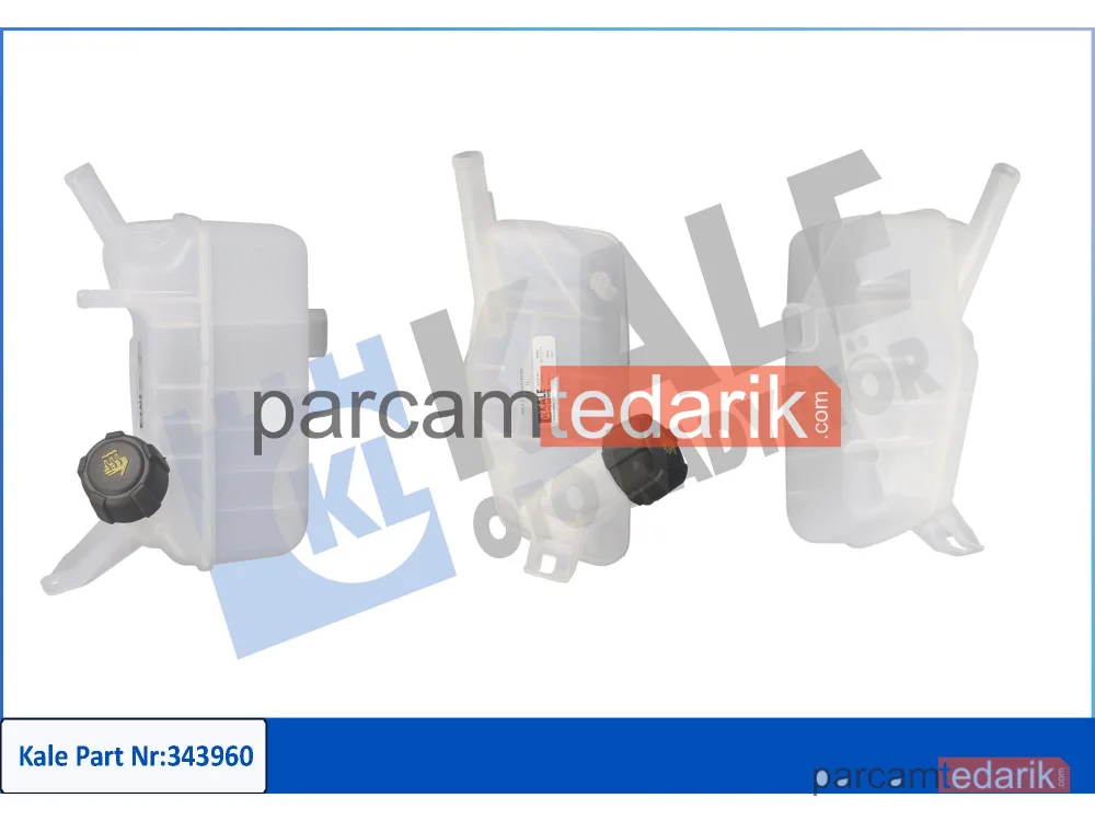 Radyatör Ek Deposu — Renault Megane II, Renault Scénic II - 343960