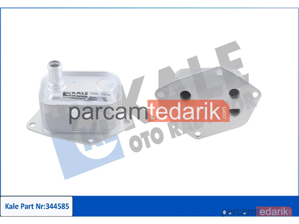 344585 | Yağ Soğutucusu — Hyundai Getz, Kia Pro Ceed, Hyundai i30