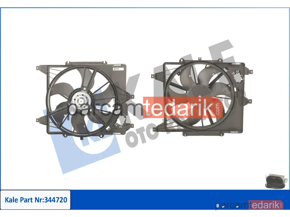 344720 | Soğutma Fanı — Renault Clio I, Renault Clio II, Renault Thalia I