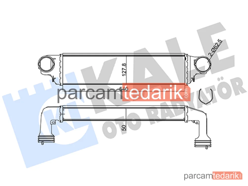 344805 | Turbo Radyatörü — BMW 3, BMW 3 Touring, BMW 3 Compact