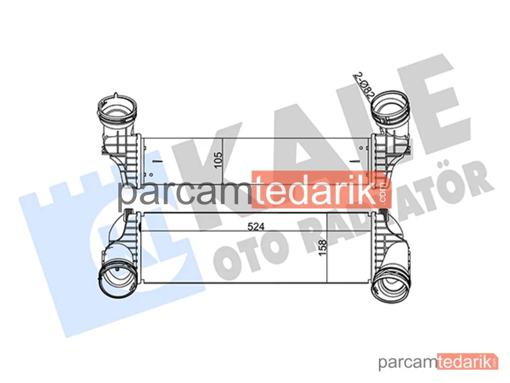 344810 | Turbo Radyatörü — BMW X5, BMW X6