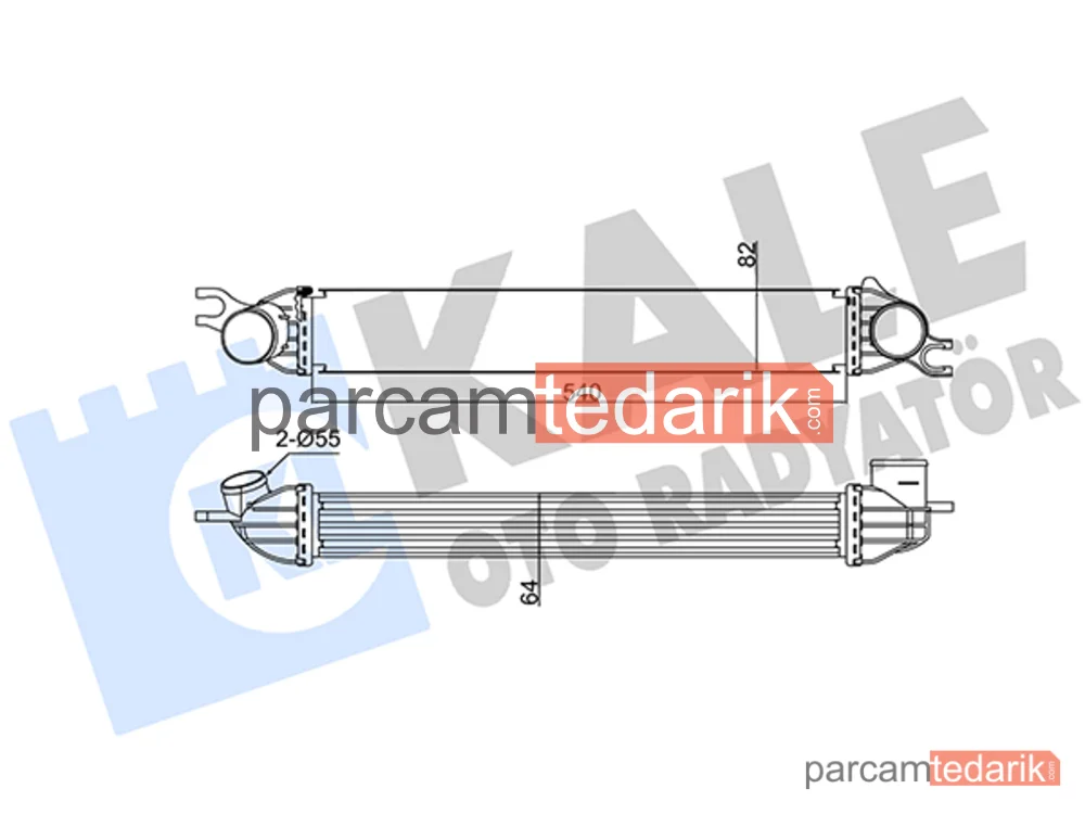 344860 | Turbo Radyatörü — Mini, Mini Countryman, Mini Coupe