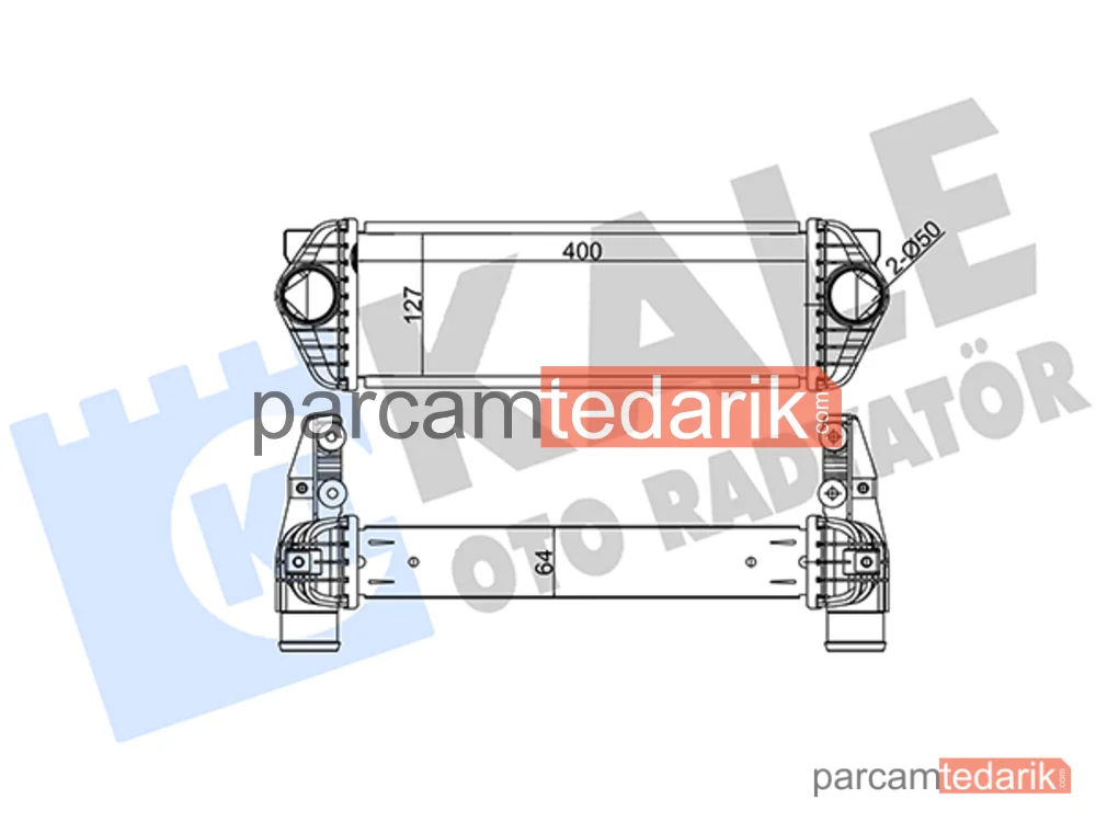 344920 | Turbo Radyatörü — Ford Tourneo Connect, Ford Transit Connect