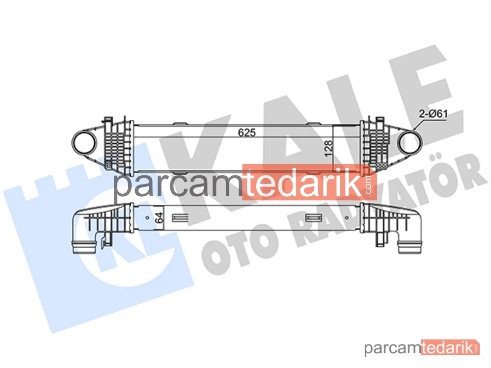 345010 | Turbo Radyatörü — Mercedes-Benz C-Serisi T-Model, Mercedes-Benz E-Serisi