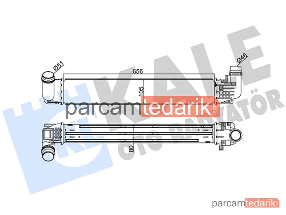 345090 | Turbo Radyatörü — Dacia Duster, Dacia Duster Kasa/suv