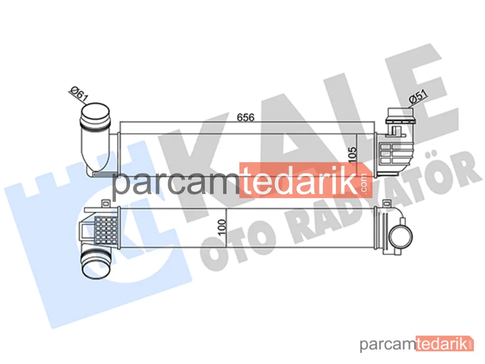 345105 | Turbo Radyatörü — Renault Megane III Coupe, Renault Megane III, Renault Scénic III