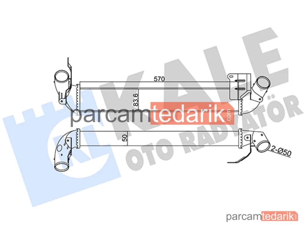 345120 | Turbo Radyatörü — Renault Clio II, Renault Thalia I