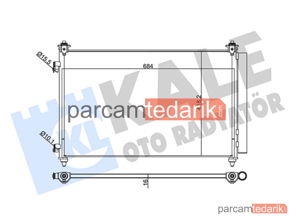 345250 | Klima Kondenseri — Mazda CX-9