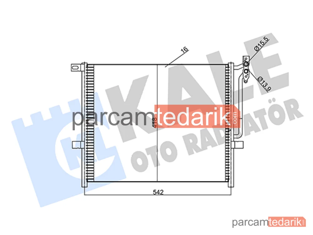 345625 | Klima Kondenseri — BMW Z4 Roadster, BMW Z4 Coupe