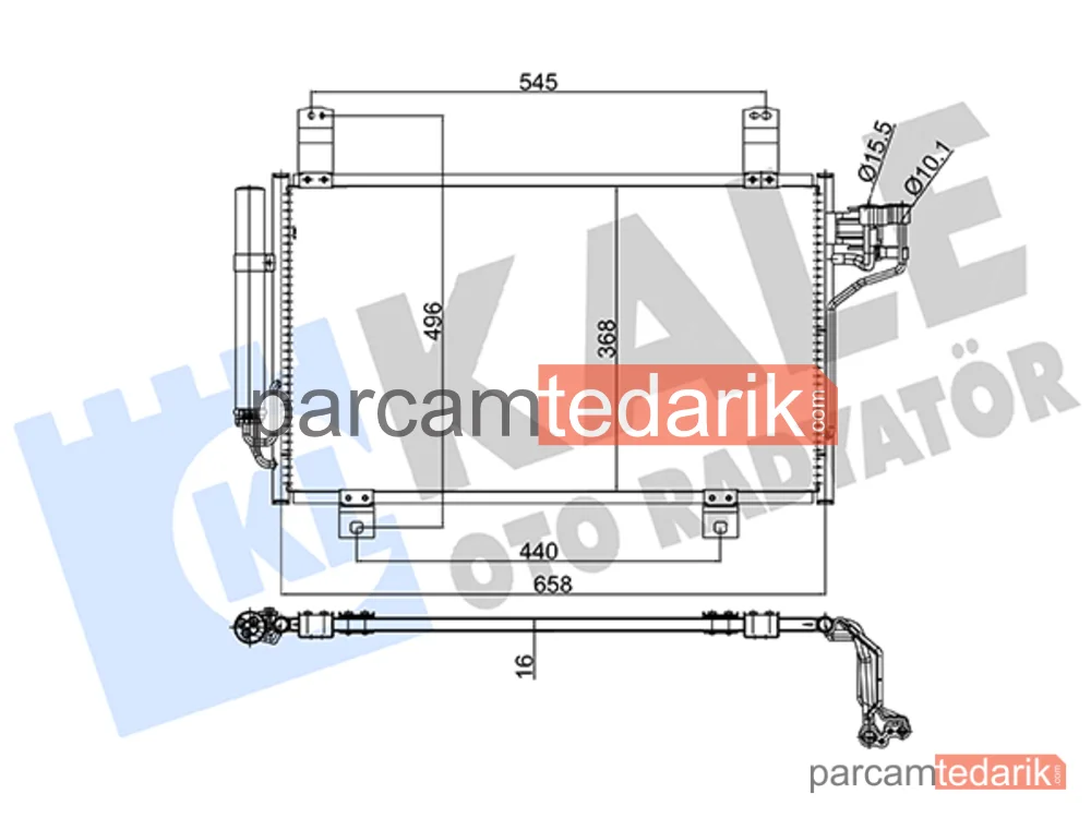 345750 | Klima Kondenseri — Mazda CX-5