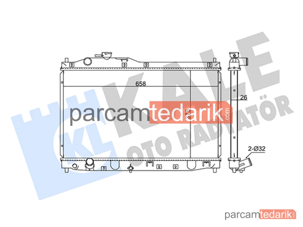 345925 | Su Radyatörü — Honda S2000