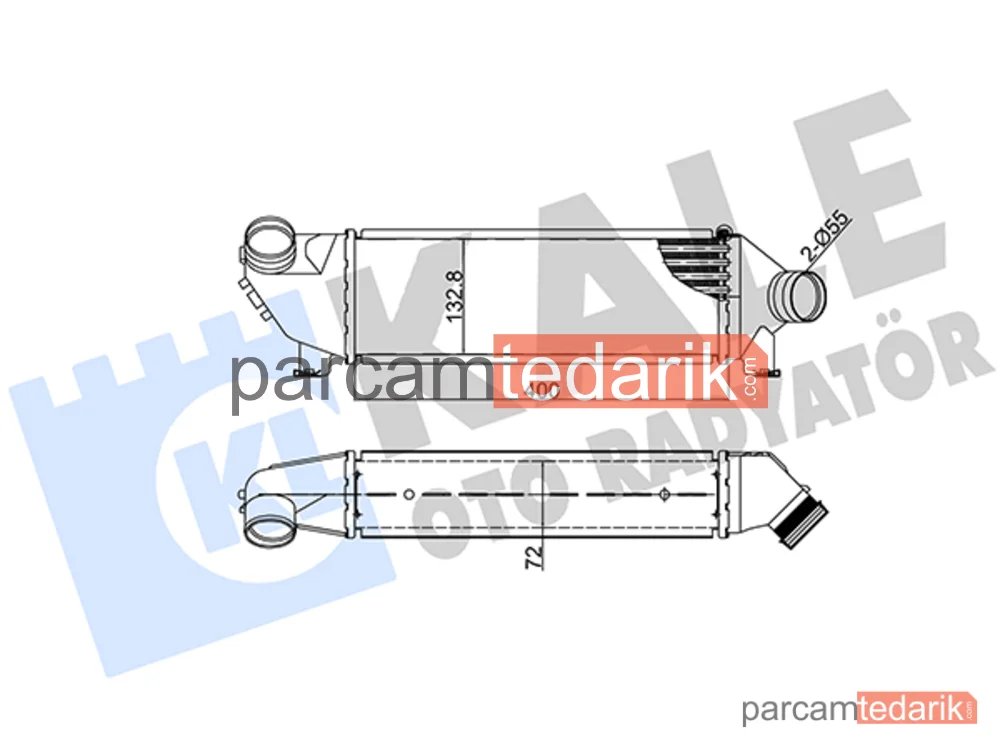 346600 | Turbo Radyatörü — Ford Transit