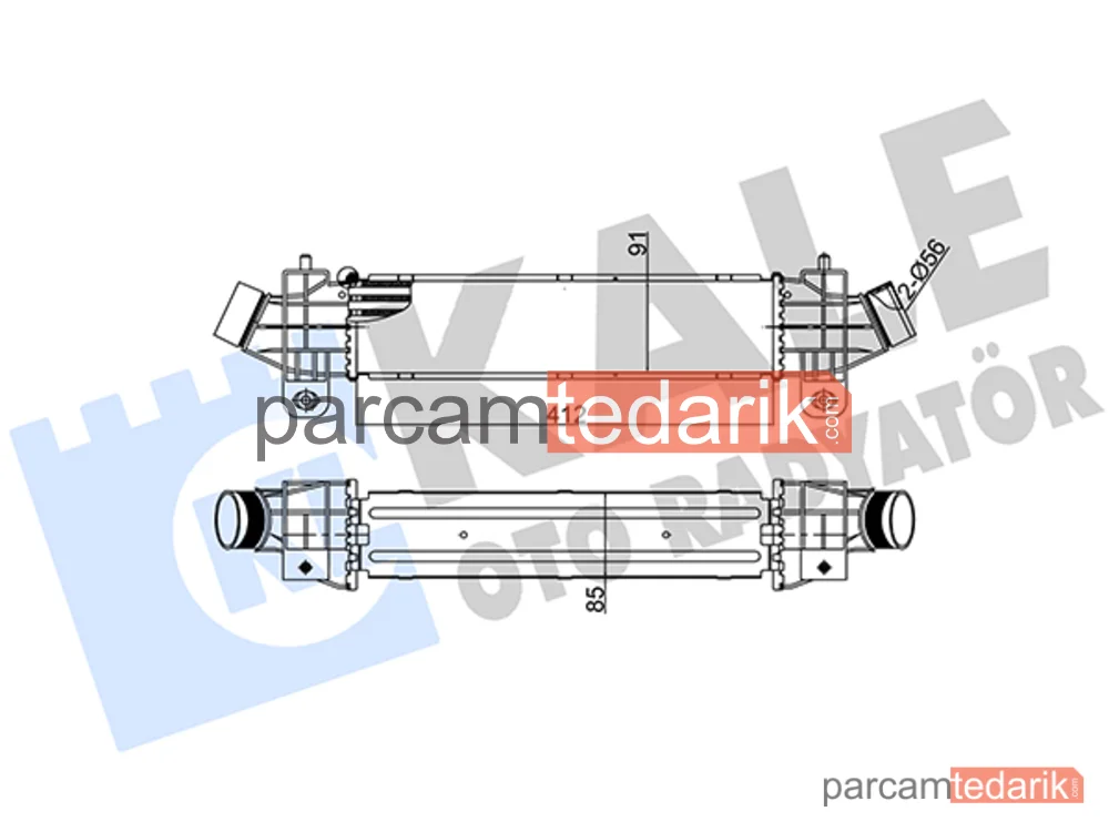 346700 | Turbo Radyatörü — Ford Mondeo III