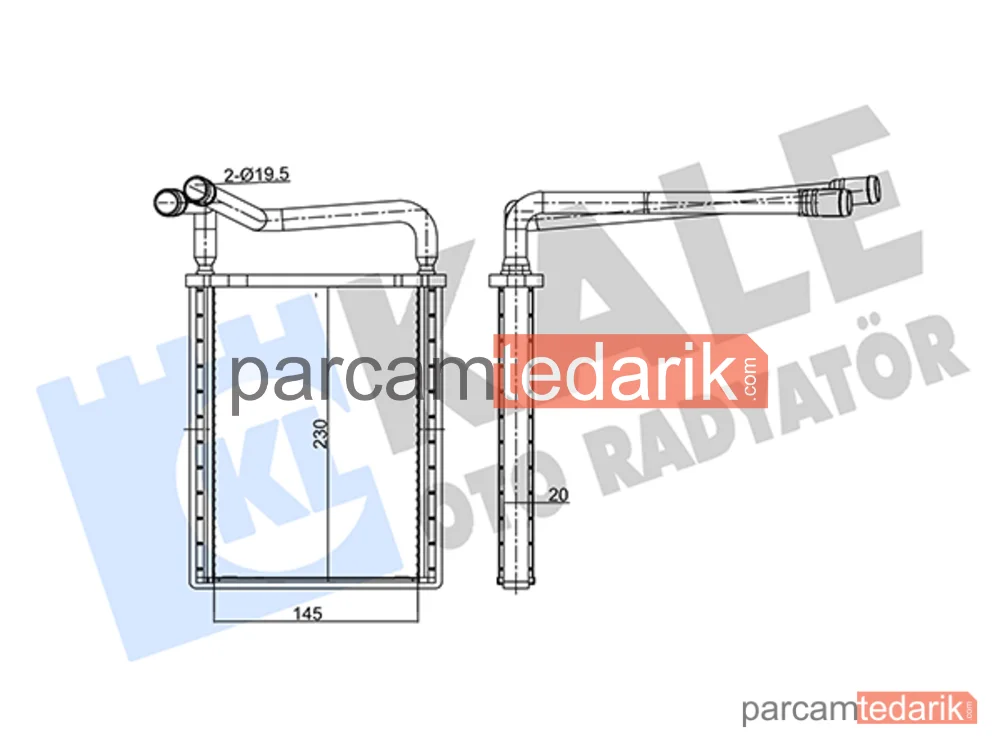 346765 | Kalorifer Radyatörü — Hyundai Accent III