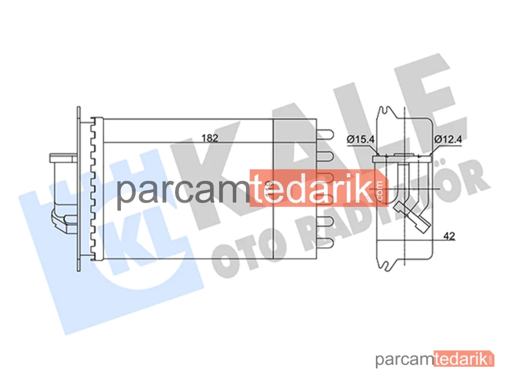 346815 | Kalorifer Radyatörü — Mercedes-Benz S-Serisi, Mercedes-Benz S-Serisi Coupe