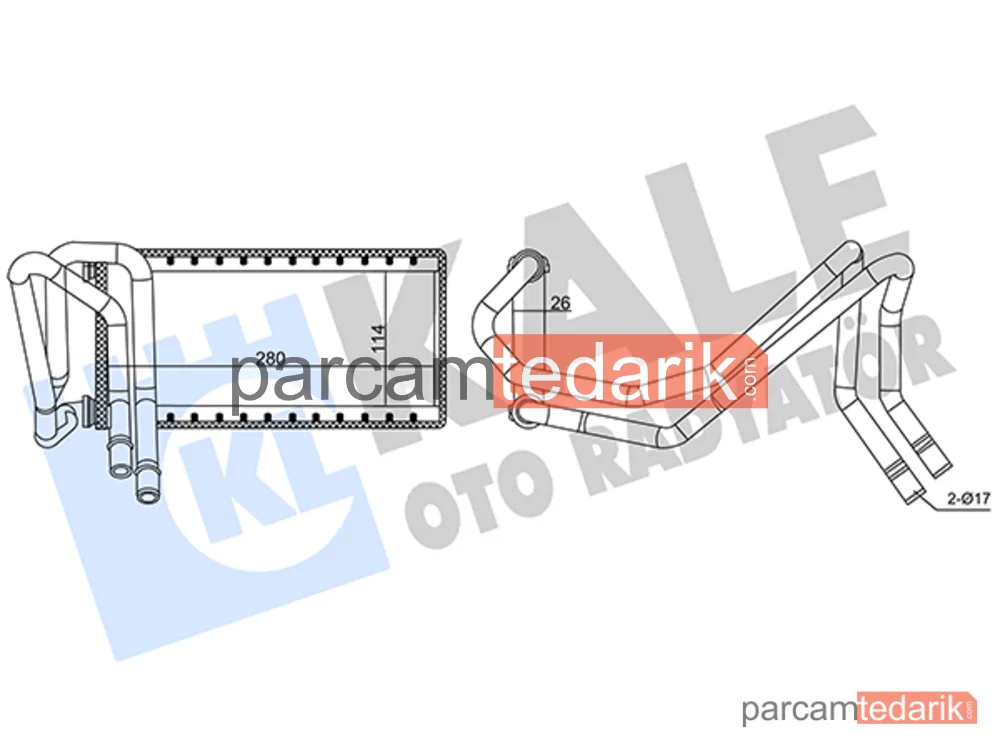 346830 | Kalorifer Radyatörü — Land Rover Range Rover Sport I