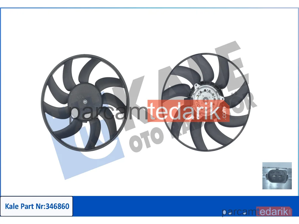 346860 | Soğutma Fanı — Audi A5, Audi A5 Cabrio, Audi A4 B8