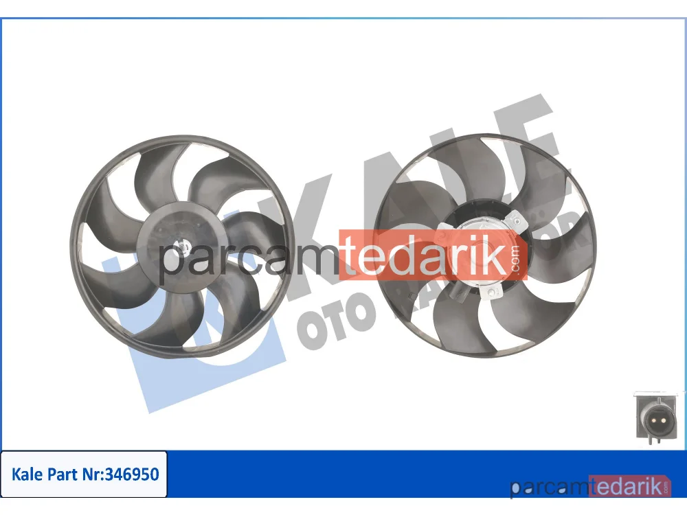 346950 | Soğutma Fanı — Ford Escort V, Ford Fiesta II, Ford Fiesta III