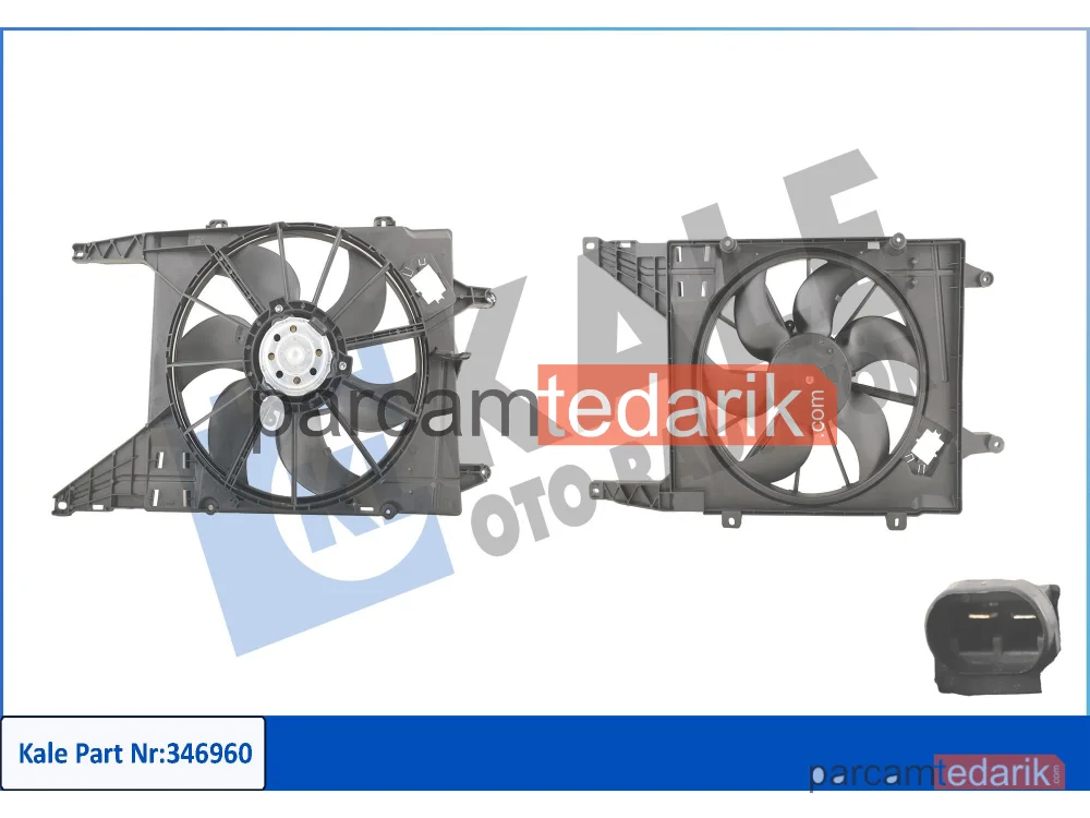 Soğutma Fanı — Renault Megane I, Renault Megane I Classic, Renault Megane I Coach - 346960